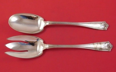 Winthrop by Tiffany & Co. Sterling Silver Salad Serving Set 2pc FH Original 10"