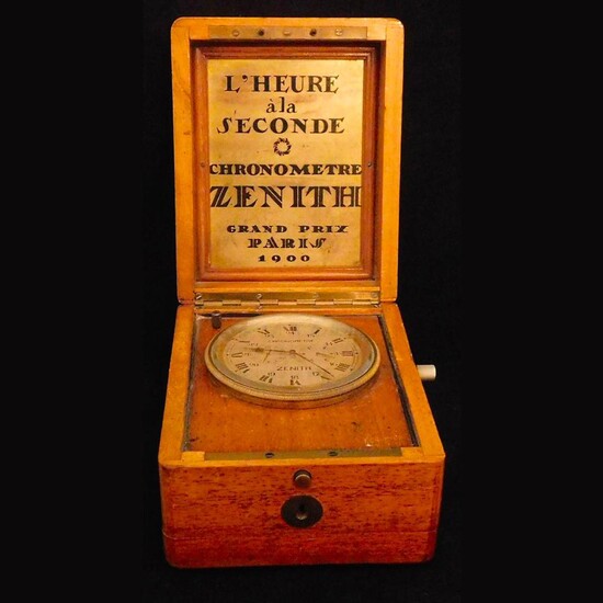 Zenith L' heure a la seconde Circa 1920