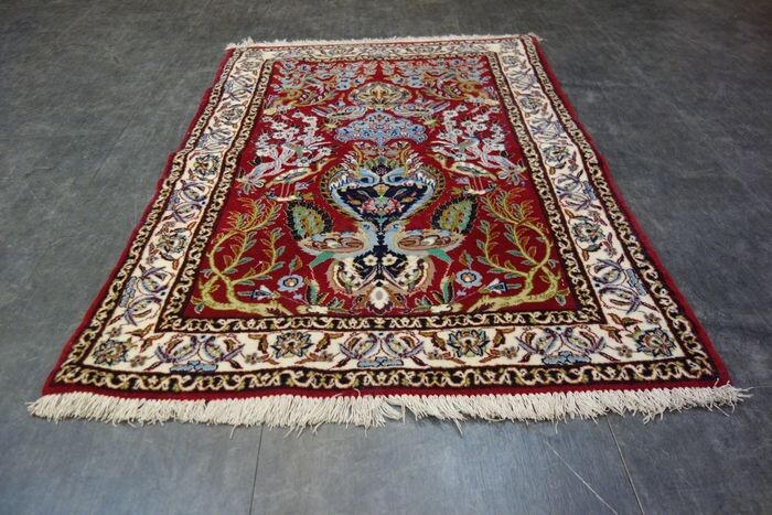 isfahan isphahan feinmit Seidenanteil - Carpet - 100 cm - 67 cm