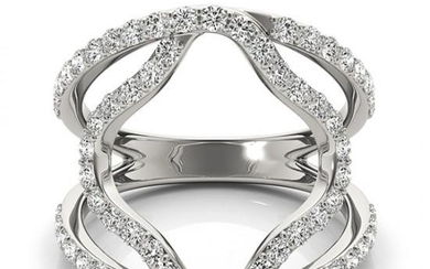 0.75 ctw VS/SI Diamond Fashion Ring 14k White Gold