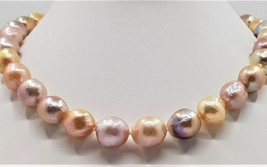 11x14mm Multi Edison Pearls - Necklace