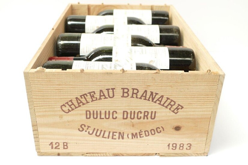 12 Btles Chateau Branaire Ducru 1983 4th GCC...