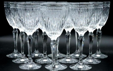 13 Pc. Waterford "Hanover" Crystal Wine Glasses