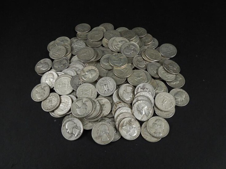 (160) U.S. Silver Quarters.