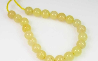 18.67 Ct Genuine 22 Drilled Moonstone Ball Beads