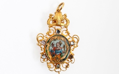 18th century Spanish pendant