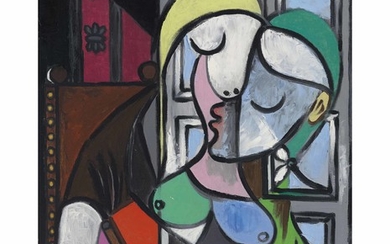 Pablo Picasso (1881-1973), Femme écrivant (Marie-Thérèse)