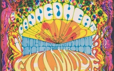1968 Canned Heat Concert Poster BG-139-OP-1