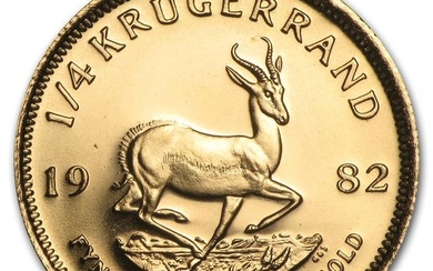 1982 South Africa 1/4 oz Gold Krugerrand