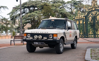 1988 – Land Rover Range Rover V8 3.5L préparé Rallye-Raid