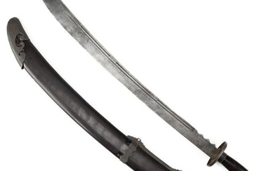 19th Century Chinese Sword w/ Scabbard
