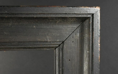 19th Century English School. A Black Painted Frame.