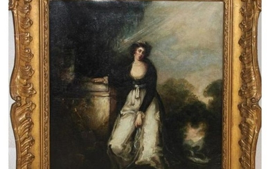 19thc Romantic Period Oil Painting