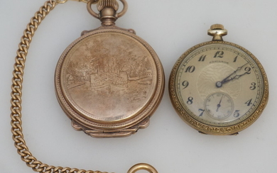 2 AMERICAN POCKET WATCHES