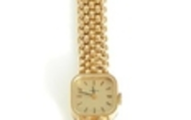 Omega gold bracelet wristwatch