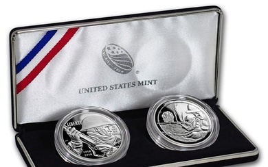 2018 World War I Centennial Silver Dollar Army Medal Set