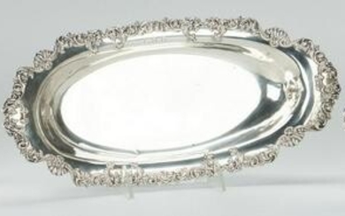 3 Assorted Sterling Bread Trays