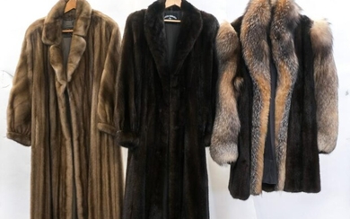 3 Ladies Fur Coats