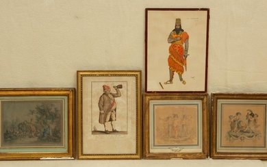 Group of Six Artworks