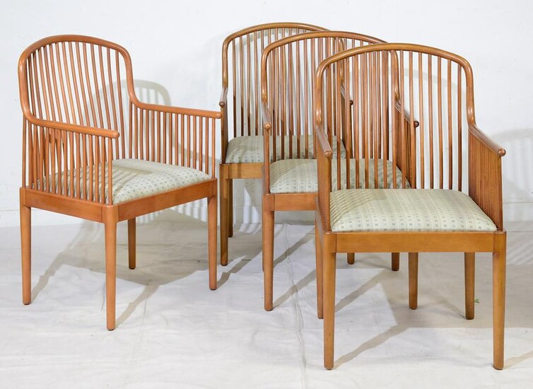 4 Vintage Knoll Studio Davis Allen Exeter Chairs #1