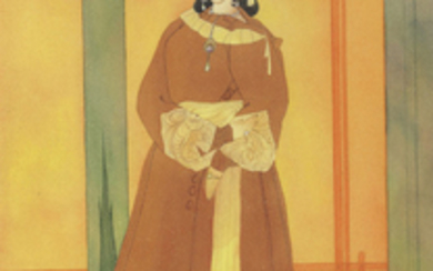 ABDUR RAHMAN CHUGHTAI (1894-1975), Untitled (Standing Lady)