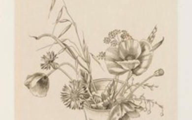 Kiyoshi Hasegawa (1891 1980) Fleurs des champs (co…