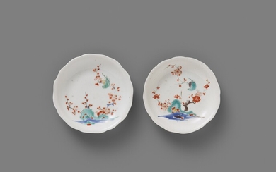 Two small Kakiemon dishes. Arita. Late 17th century