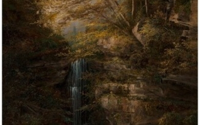67008: Norton Bush (American, 1834-1894) Madrone Falls