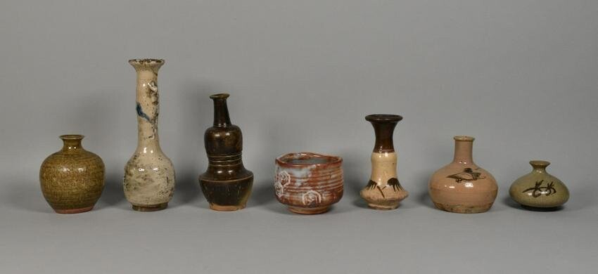 7 Pieces Japanese Pottery