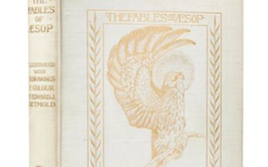 AESOP. c.620-560 B.C., DETMOLD, EDWARD. 1883-1957. Illustrator.