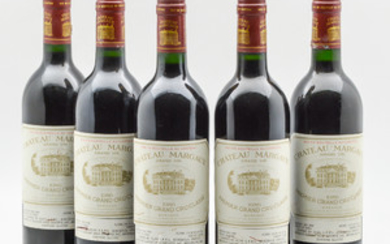 Chateau Margaux 1986, 5 bottles