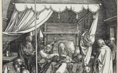 THE DEATH OF THE VIRGIN (B. 93; M., HOLL. 205), Albrecht Dürer