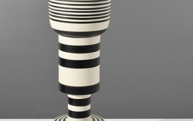 Large Ettore Sottsass "Vaso Calice" Vase/Vessel, PA/ES - Ettore Sottsass (1917-2007); Bitossi/Flavia