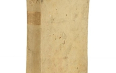 EUSEBIUS CAESARIENSIS. Episcopi chronicon. Venise, Ratdolt, 1483. Grand in-8° plein vélin ivoire porstérieur