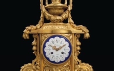 A FRENCH ORMOLU MANTEL CLOCK, BY DENIÈRE, PARIS, THIRD QUARTER 19TH CENTURY