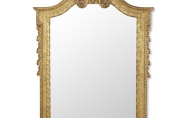 A George III giltwood mirror last quarter18th century H:...