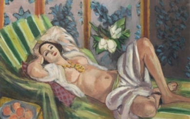 Henri Matisse (1869-1954), Odalisque couchée aux magnolias