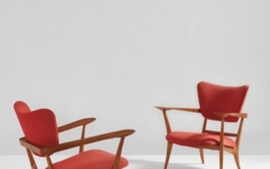 Ico Parisi, Rare pair of armchairs