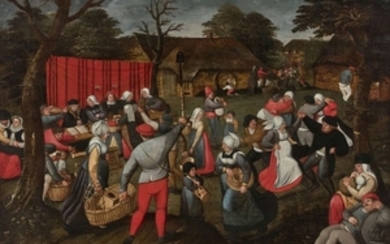 Marten van Cleve Anvers, 1527 - 1581 Noces villageoises