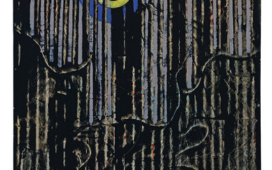 Max Ernst (1891-1976), La Forêt et la lune bleue