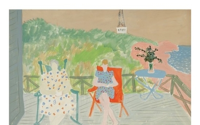 MILTON AVERY | PORCH SITTERS