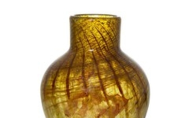 Monart, a glass vase, shape N 20th...
