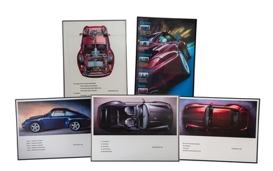 Porsche 993 Framed Posters