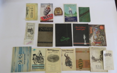 A selection of sales brochures