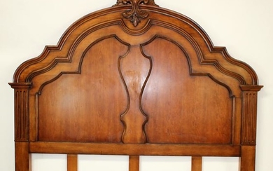 Tuscan style shaped king size headboard by Century