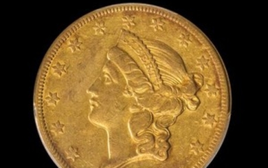 A United States 1852-O Liberty Head $20 Gold Coin