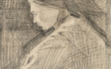 Vincent van Gogh (1853-1890), Femme debout ou de profil