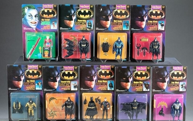 9 'Batman: Dark Knight Collection' action figures.