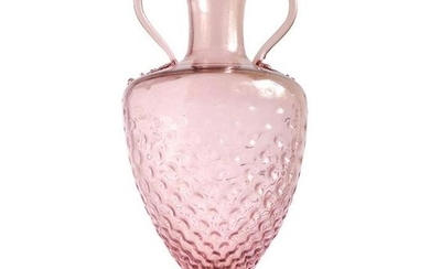 Vittorio Zecchin Capellin Venini Murano Glass Vase