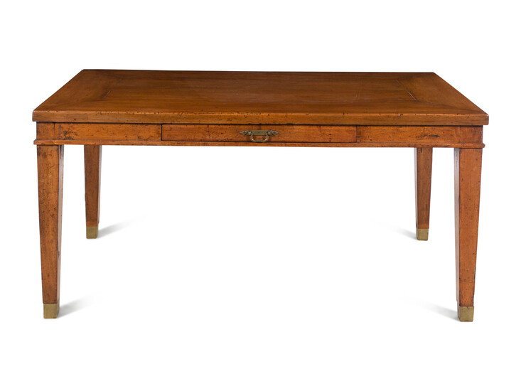 A French Provincial Fruitwood Dining Table